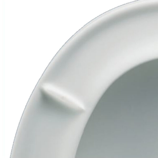 Coprivaso WC universale S12 Spa in EcoPlast bianco