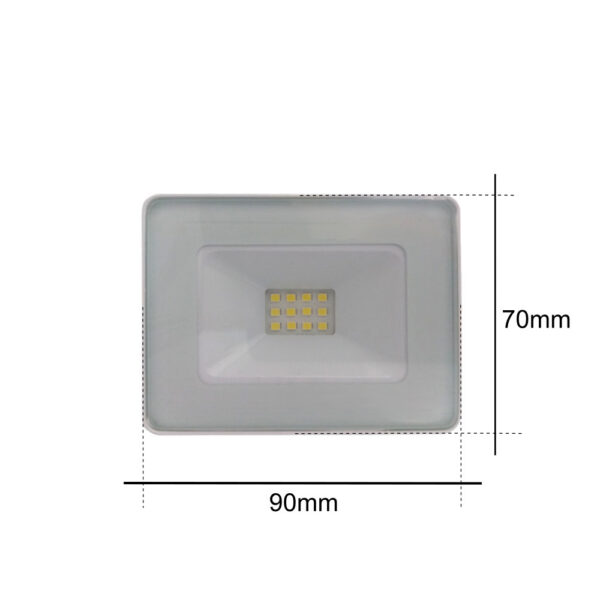 Faro proiettore LED 10W IP65 bianco freddo