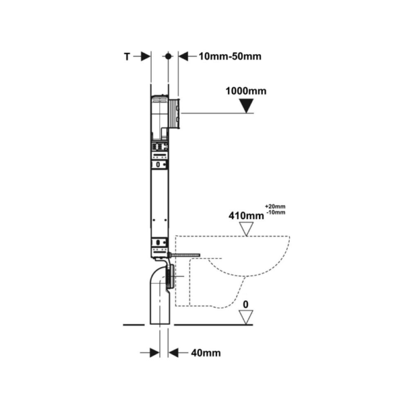 Kit per impianto di risciacquo GBR110760001\11577411