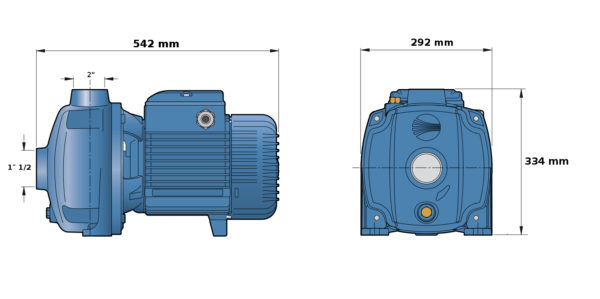 Elettropompa 10 HP 2CP 40/180A – centrif