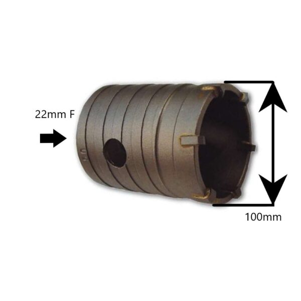 Krino fresa a tazza per muro 100mm