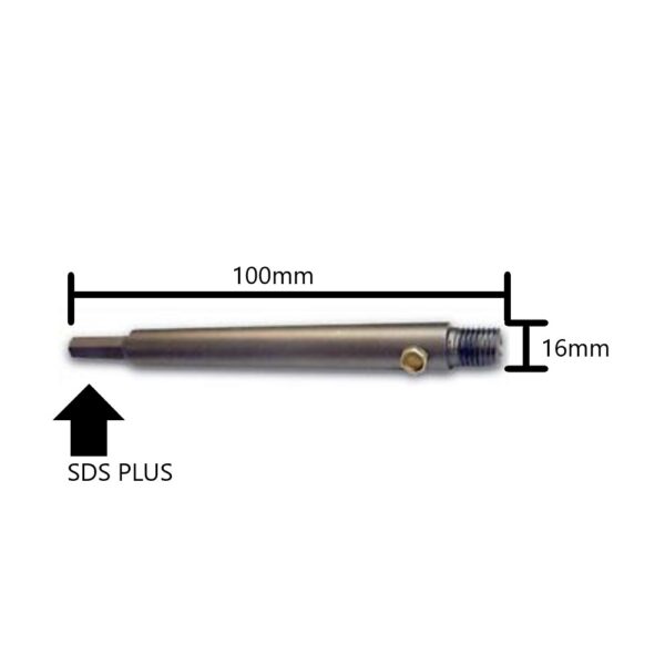 Gambo per fresa per muro Sds Plus 16x100mm Krino