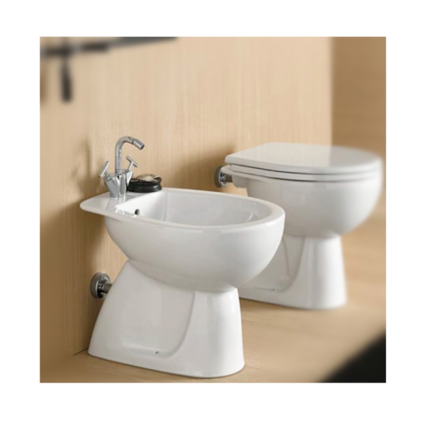 Bidet a Pavimento GEBERIT Colibrì monoforo2 Bianco