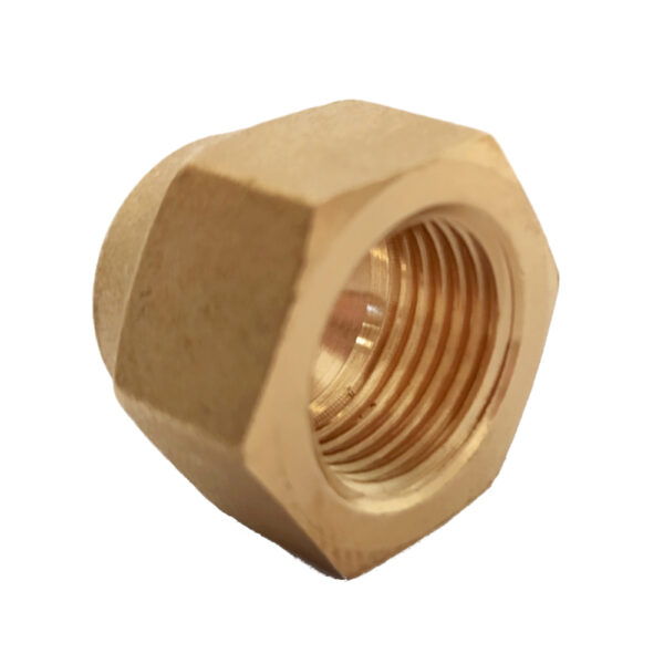 Bocchettone ottone per tubo refrigerante F Ø 1/2″ – 12,7mm