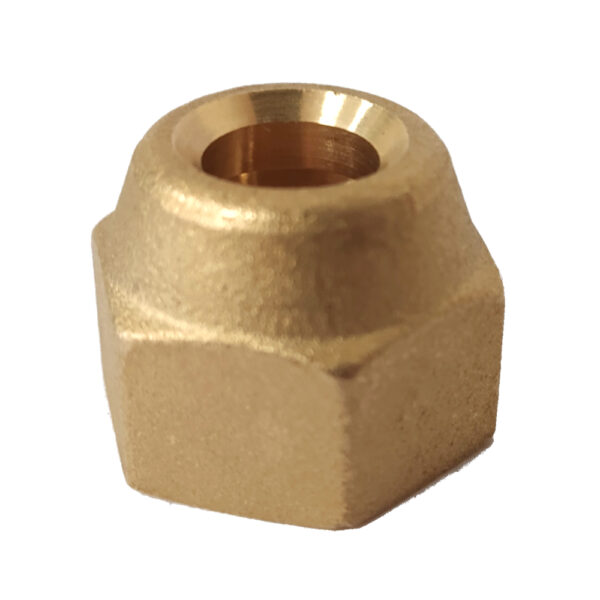 Bocchettone ottone per tubo refrigerante F Ø 1/2″ – 12,7mm