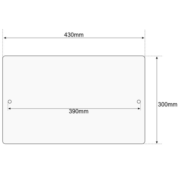 Coperchio per cassetta collettori Arteclima 40cm