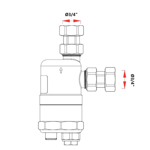 Defangatore COMPACTFAR Ø 3/4″ FF Far