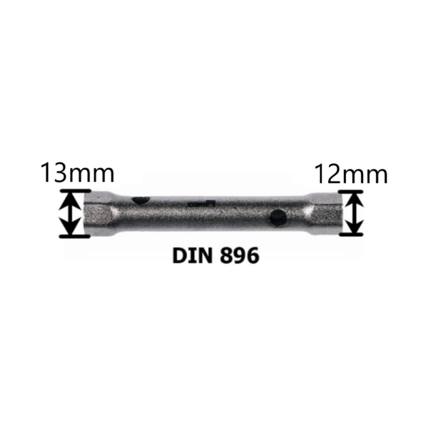 Chiave A Tubo Doppia 12x13mm Maurer