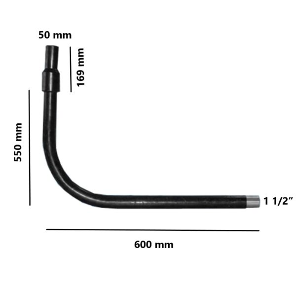 Giunto curvo elettrosaldabile Ø 50-1”½  Acqua e gas Fusion