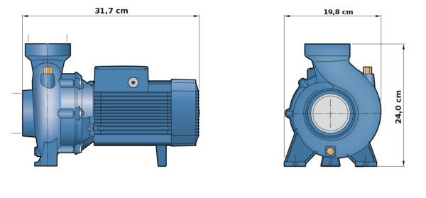 Elettropompa  1HP HFm 4 centrifuga monofase