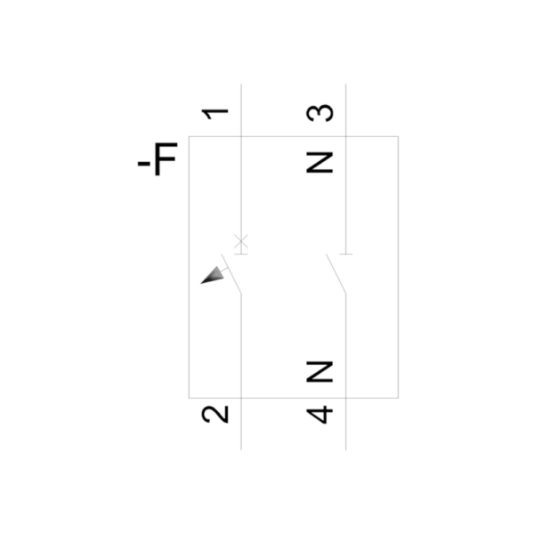 Interruttore Magnetotermico 1P+N C 6kA 32A Siemens