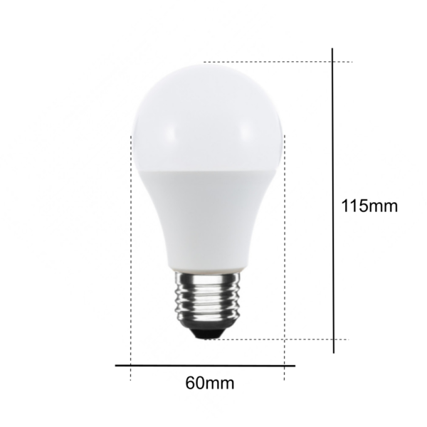 Lampadina LED E27 15W a goccia bianco freddo