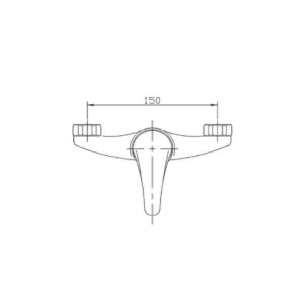 Miscelatore doccia esterno Prince