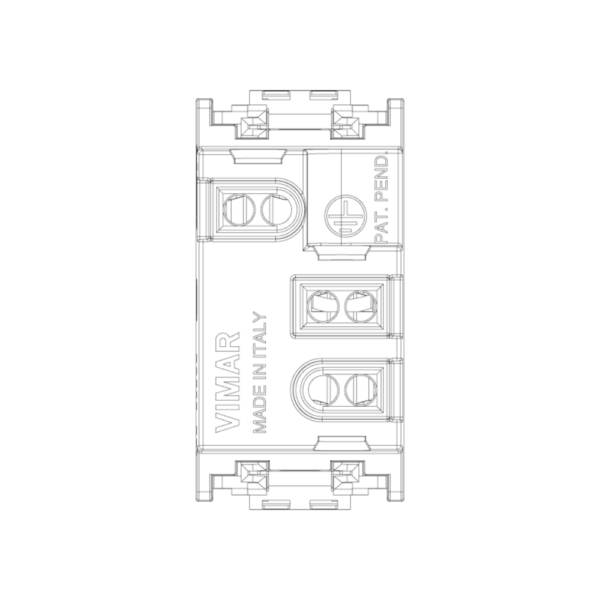 Presa 2P+T 16A P17/11 Grigio Idea Vimar