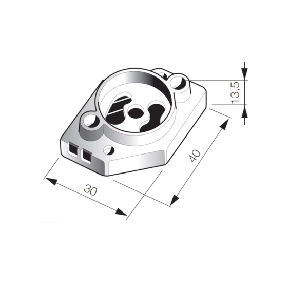 Portastarter 2A 250V Vimar