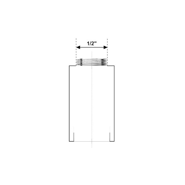 Tappo prova impianto M 1/2″