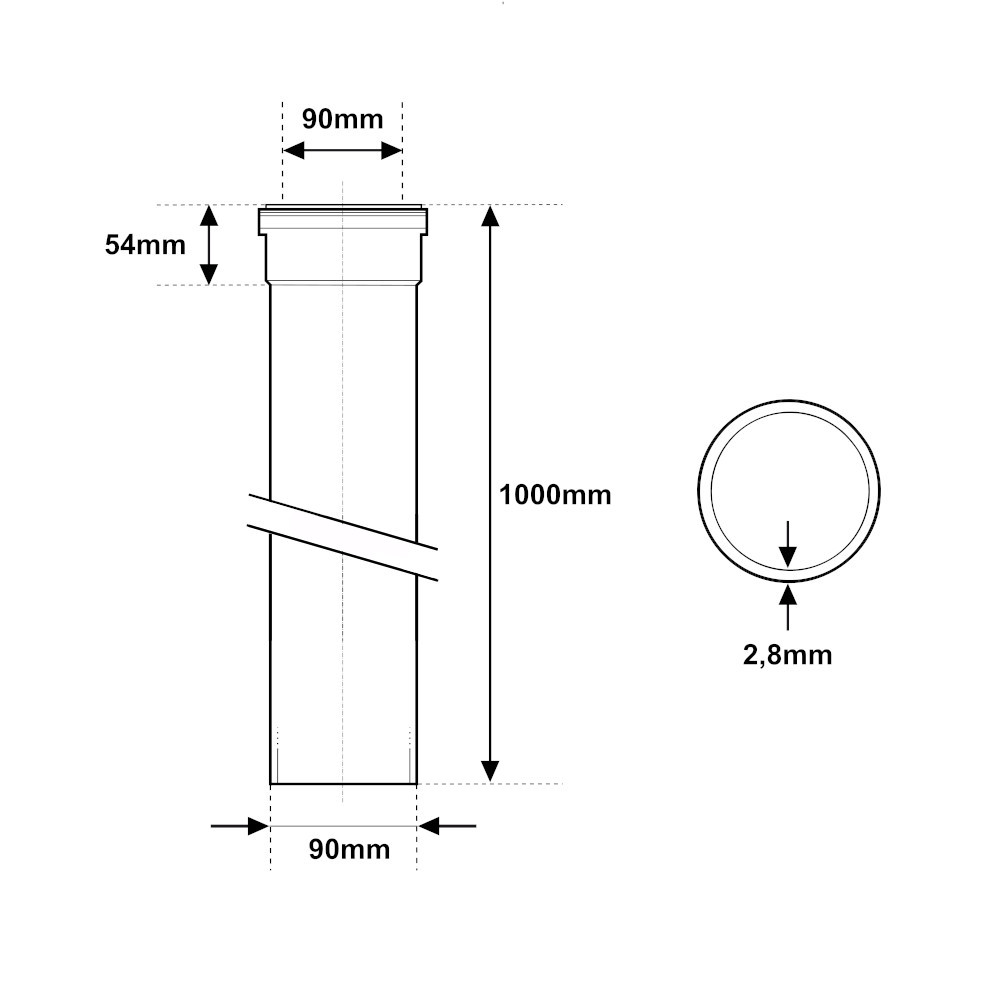 Acquista 45W 220V Ventola di scarico Casa Silenzioso Tubo in linea