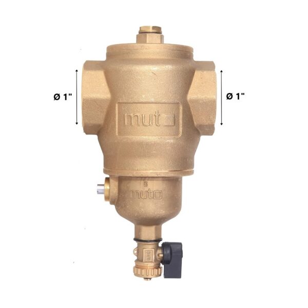 Defangatore magnetico coibentato Ø 1″ Mut