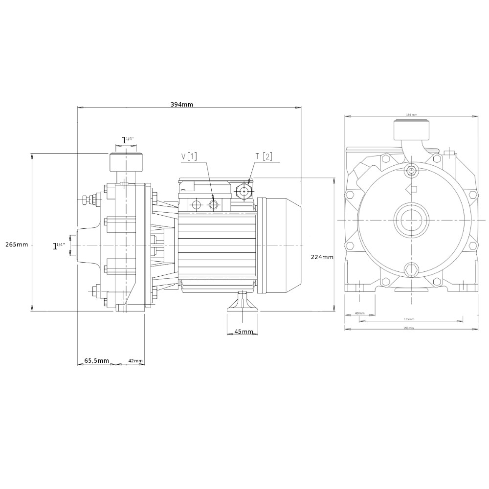 Elettropompa EBARA compact AM/8 - 0,8 HP silenziosa - D'Alessandris