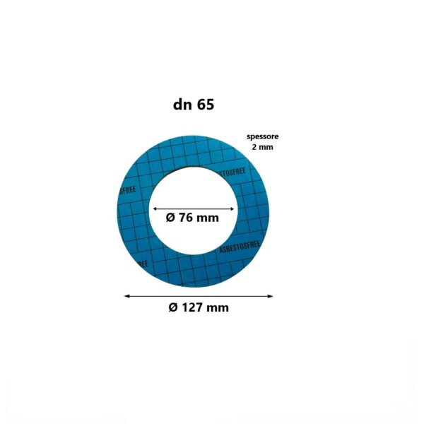 Guarnizione per flangia dn 65 pn10/pn16