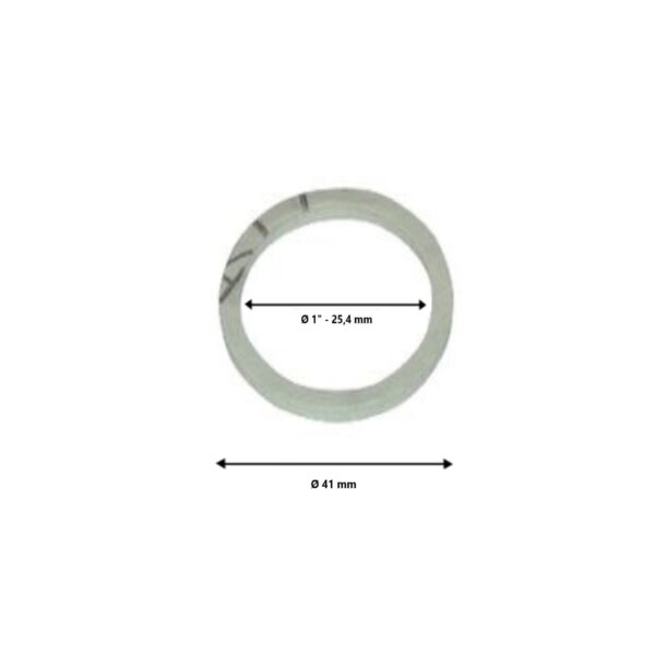 Guarnizione per radiatori alluminio 1 mm bianca