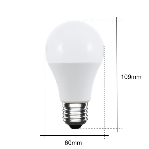 Lampadina LED E27 10W a goccia bianco caldo