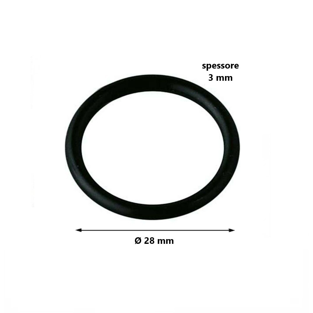 Guarnizione o-ring per tappo saltarello Ø 28 mm x 3 mm - D'Alessandris