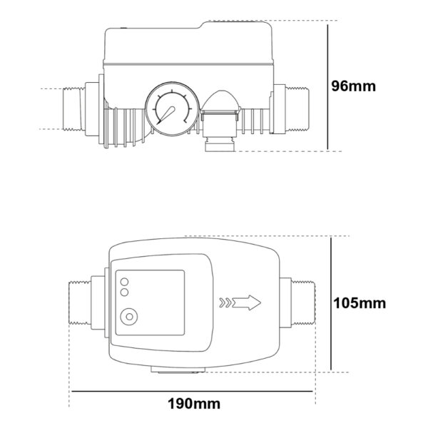 Presscontrol Italtecnica Brio 2.0 per elettropompa