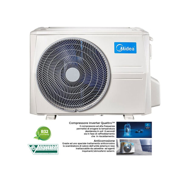 Condizionatore inverter WiFi 9000 Btu Midea Xtreme A+++/A++