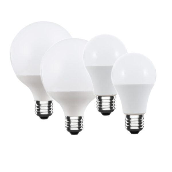 Set lampadine LED E27 a globo a goccia bianco freddo