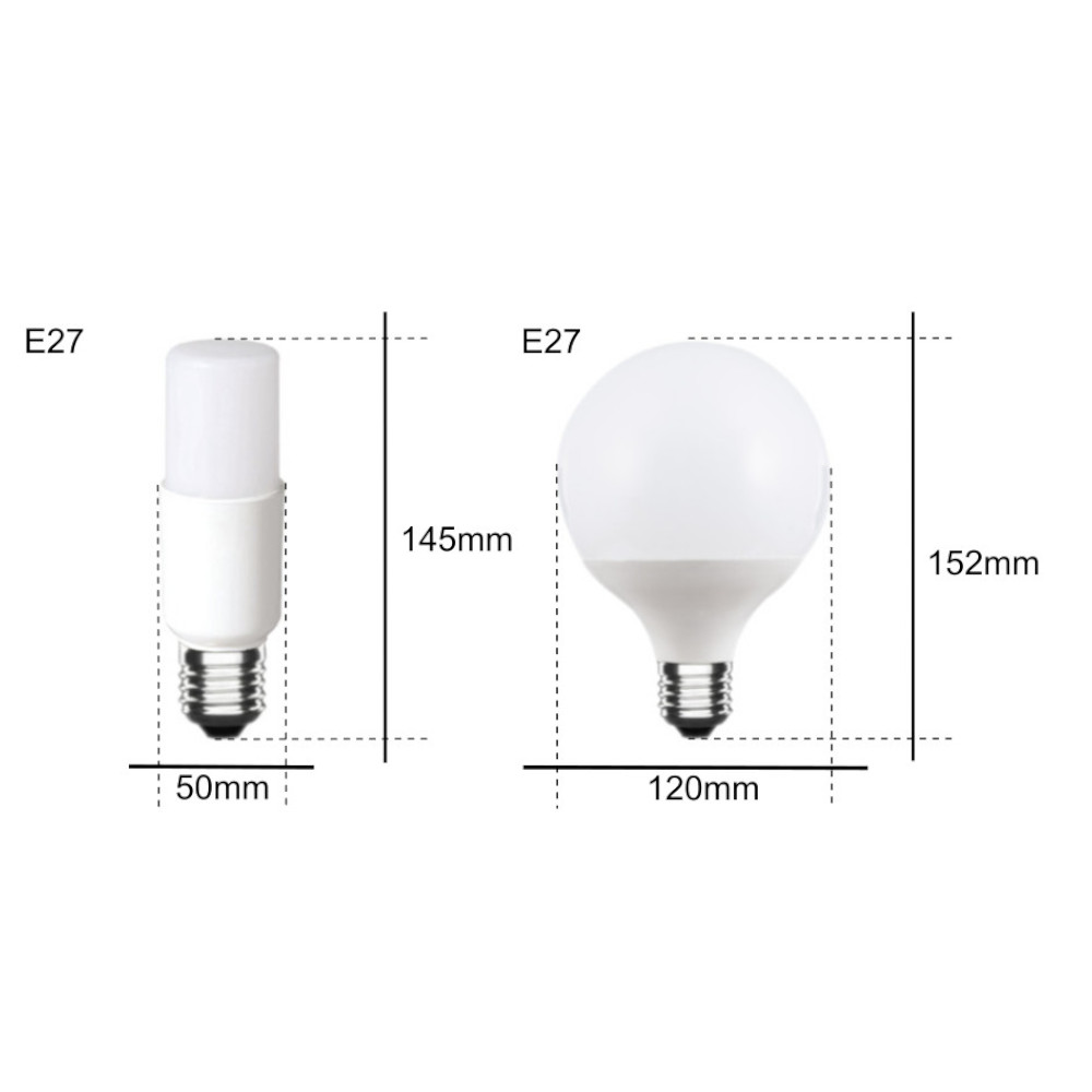 Set lampadine faretti LED GU10 bianco caldo - D'Alessandris