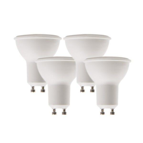 Set lampadine faretti LED GU10 bianco naturale