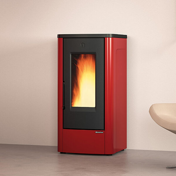 Stufa a pellet Dahiana Bordeaux 10 kW Extraflame