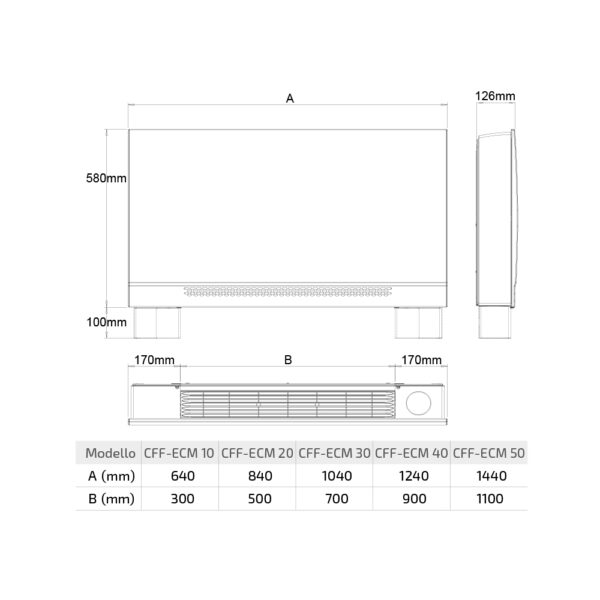 Ventilconvettore WiFi Sabiana Carisma Whisper 10