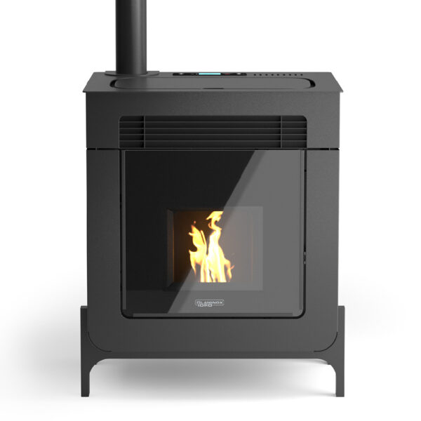 Stufa a Pellet DAFNE AIR Laminox 7 KW bordeaux