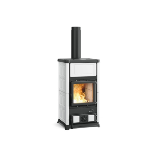 Stufa a Legna CONCITA 2.0 Bianco Infinity 11,8 KW Nordica