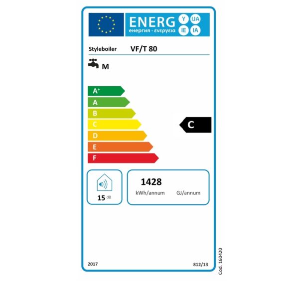 erp scaldabagtno scaldacqua styleboiler 80 litri serie 80 verticale