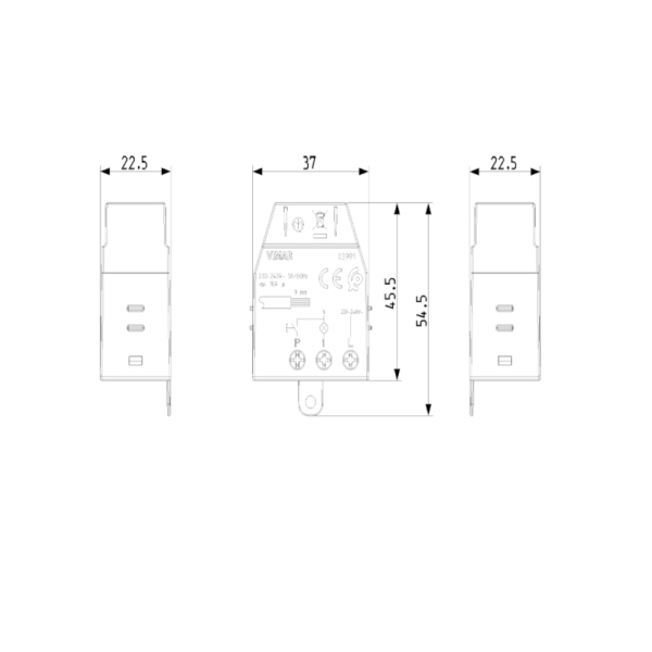 Modulo relè magnetico Quid 10A VIMAR